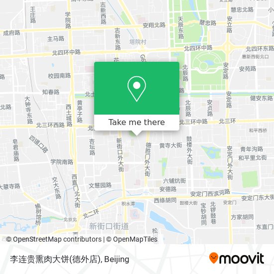 李连贵熏肉大饼(德外店) map