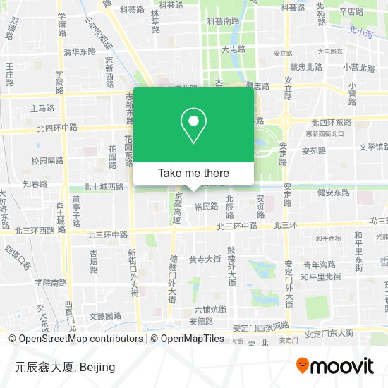 元辰鑫大厦 map