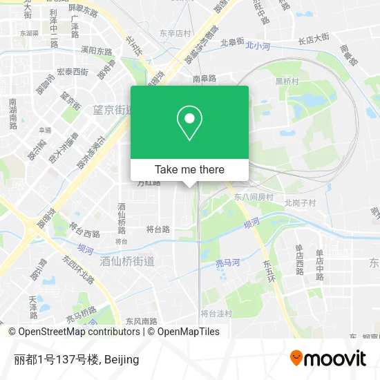 丽都1号137号楼 map