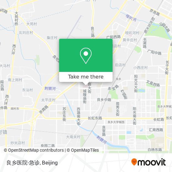 良乡医院-急诊 map