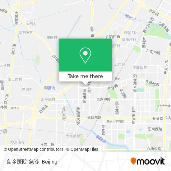 良乡医院-急诊 map
