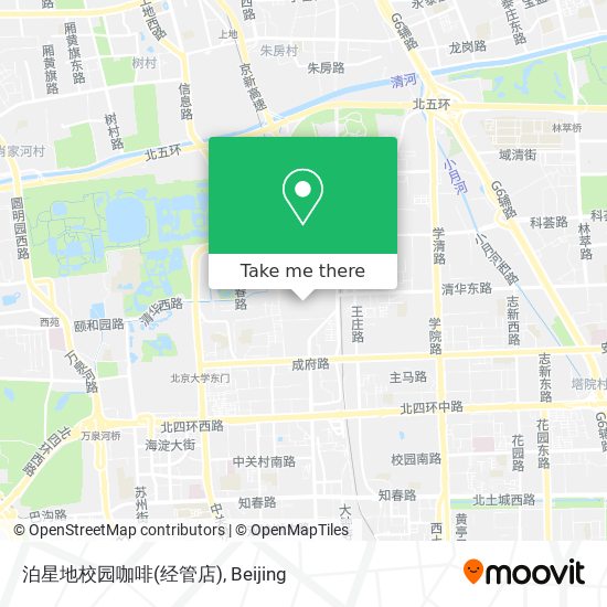 泊星地校园咖啡(经管店) map