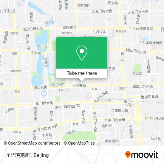 星巴克咖啡 map