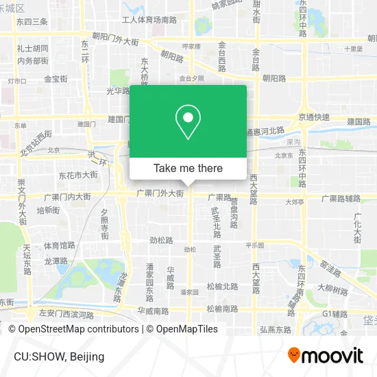 CU:SHOW map