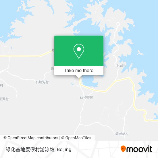 绿化基地度假村游泳馆 map