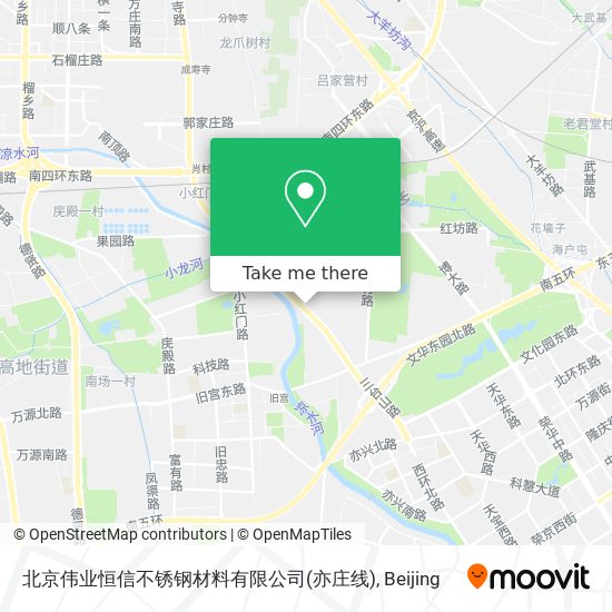 北京伟业恒信不锈钢材料有限公司(亦庄线) map