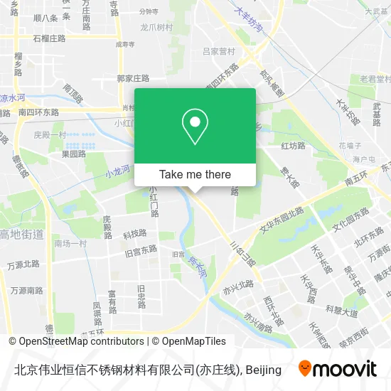 北京伟业恒信不锈钢材料有限公司(亦庄线) map
