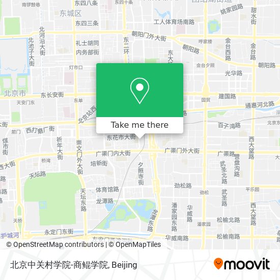 北京中关村学院-商鲲学院 map