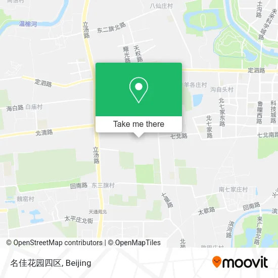 名佳花园四区 map