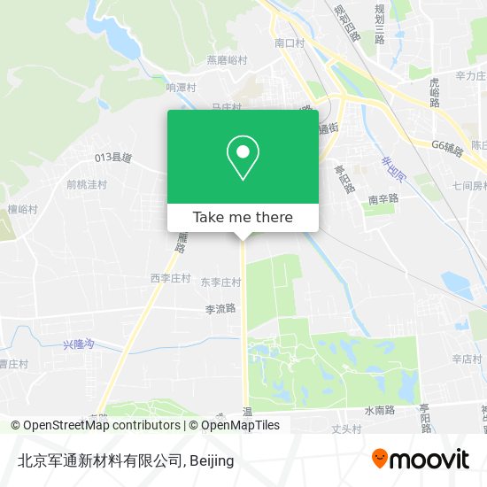 北京军通新材料有限公司 map