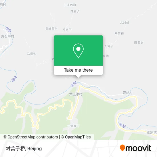 对营子桥 map