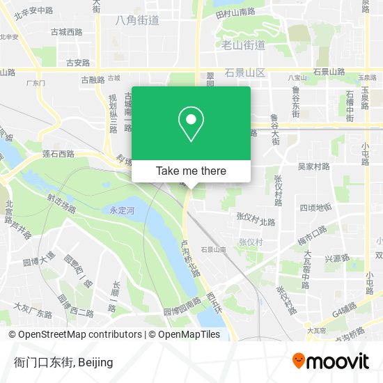 衙门口东街 map