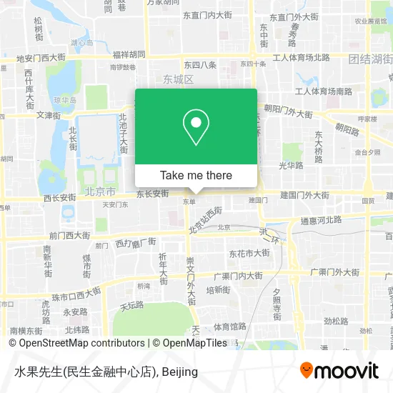 水果先生(民生金融中心店) map
