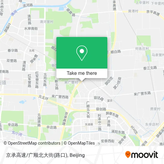 京承高速/广顺北大街(路口) map