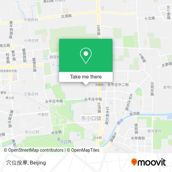 穴位按摩 map