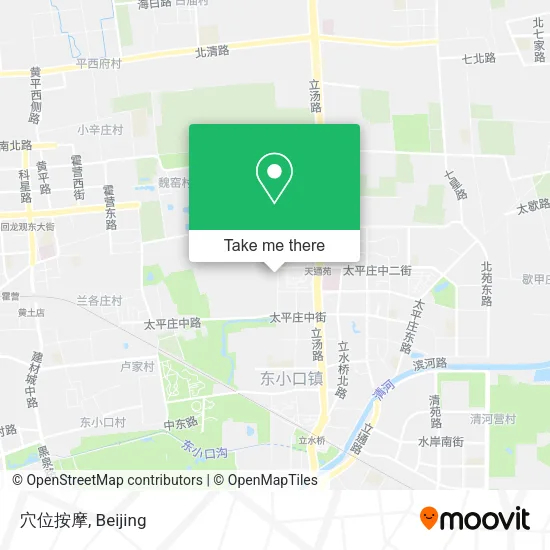 穴位按摩 map