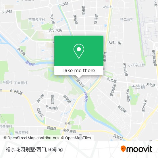 裕京花园别墅-西门 map