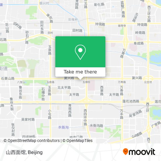 山西面馆 map