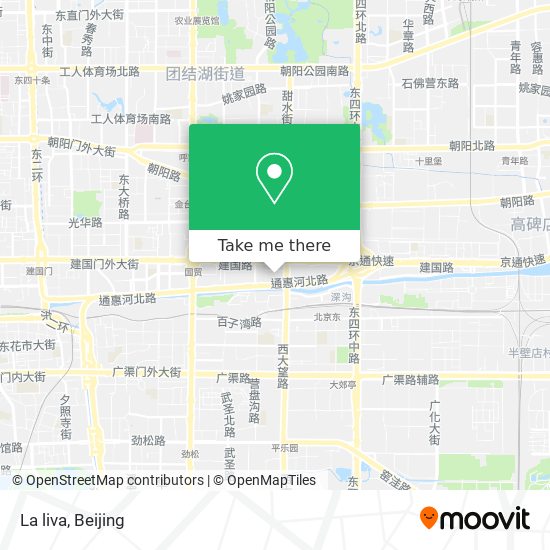 La liva map