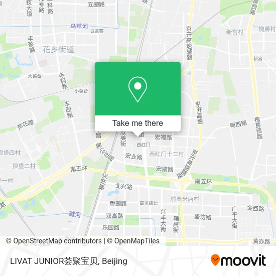 LIVAT JUNIOR荟聚宝贝 map