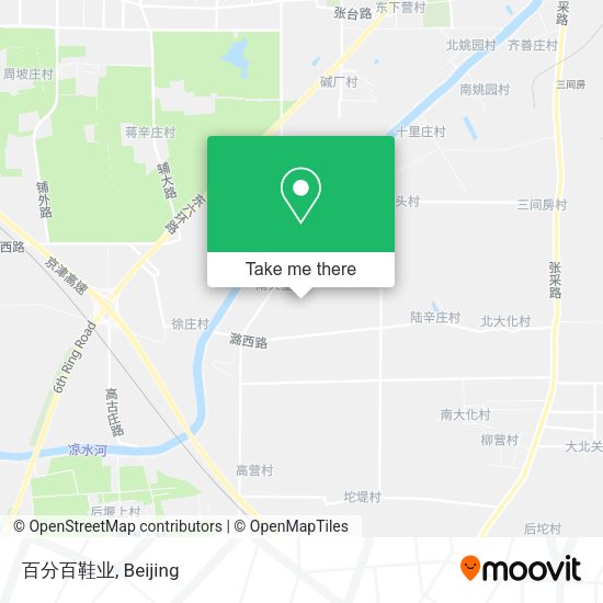百分百鞋业 map