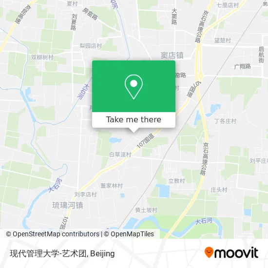 现代管理大学-艺术团 map