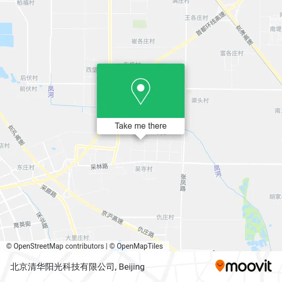 北京清华阳光科技有限公司 map