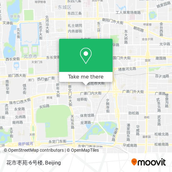 花市枣苑-6号楼 map