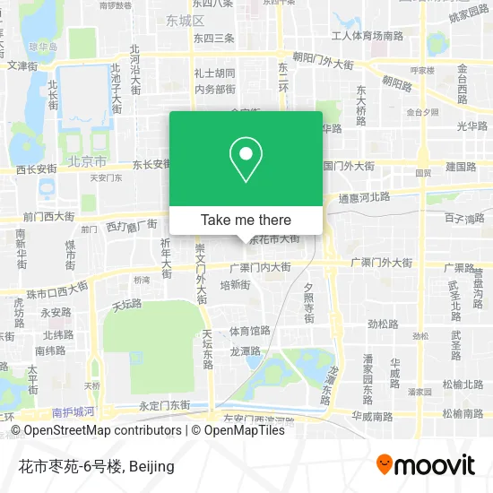 花市枣苑-6号楼 map