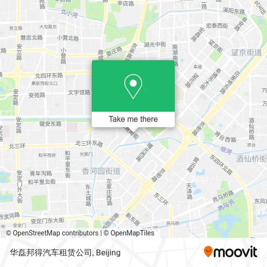 华磊邦得汽车租赁公司 map