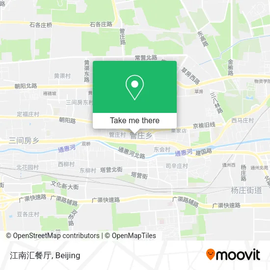 江南汇餐厅 map