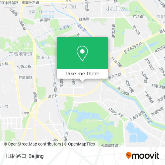 旧桥路口 map