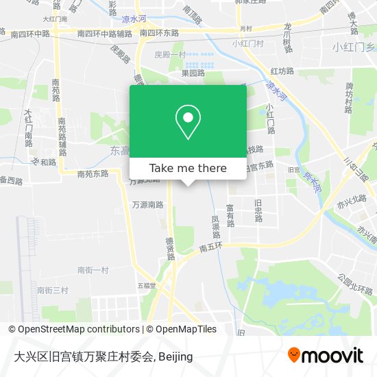 大兴区旧宫镇万聚庄村委会 map