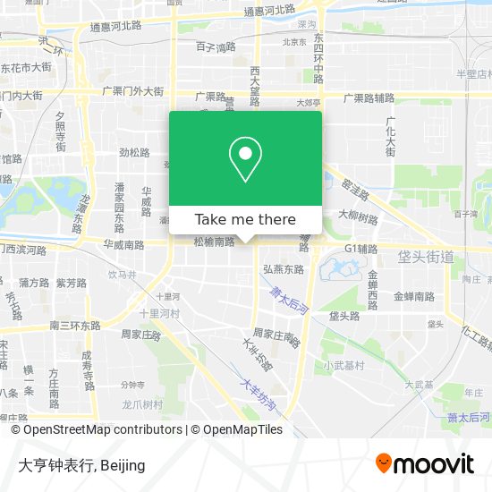 大亨钟表行 map