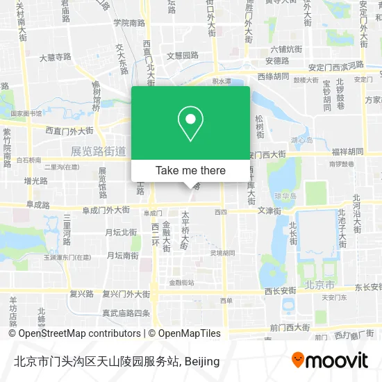 北京市门头沟区天山陵园服务站 map