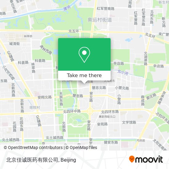 北京佳诚医药有限公司 map