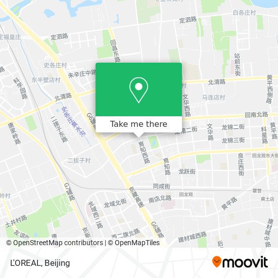L'OREAL map