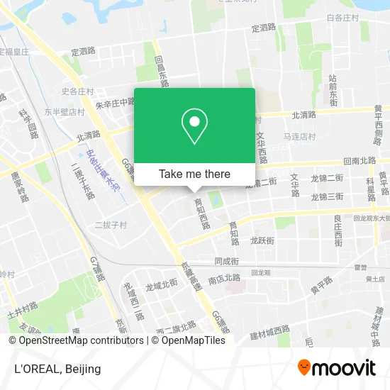 L'OREAL map