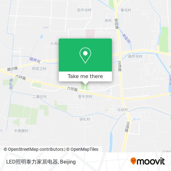 LED照明泰力家居电器 map