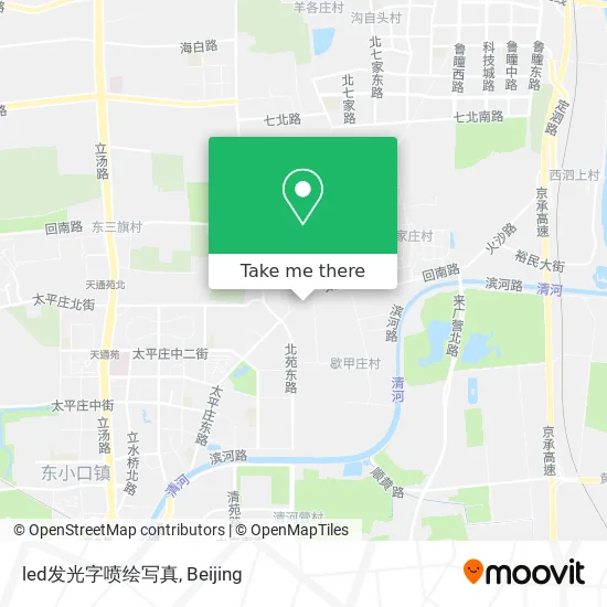 led发光字喷绘写真 map