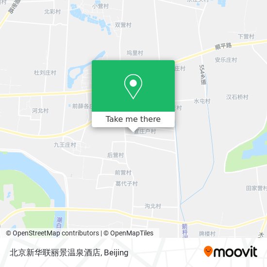 北京新华联丽景温泉酒店 map