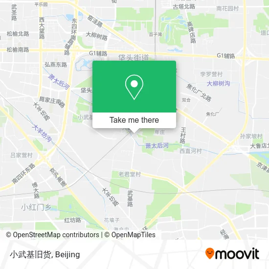 小武基旧货 map