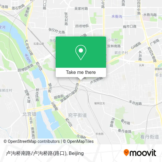 卢沟桥南路/卢沟桥路(路口) map