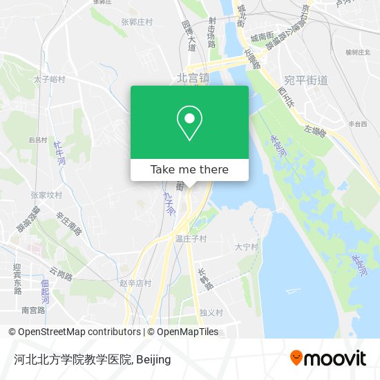 河北北方学院教学医院 map