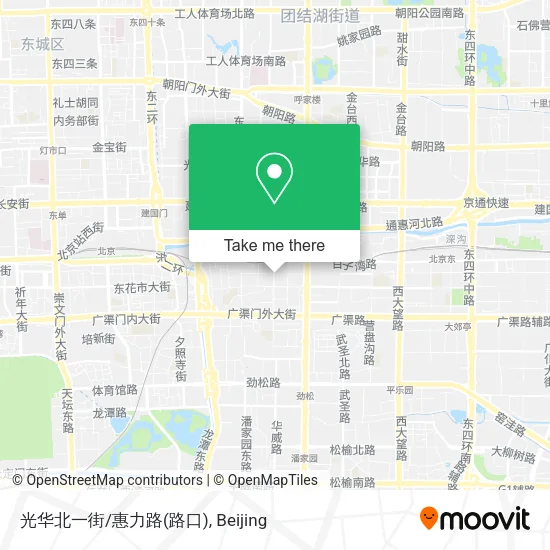 光华北一街/惠力路(路口) map