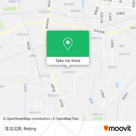莲花北路 map