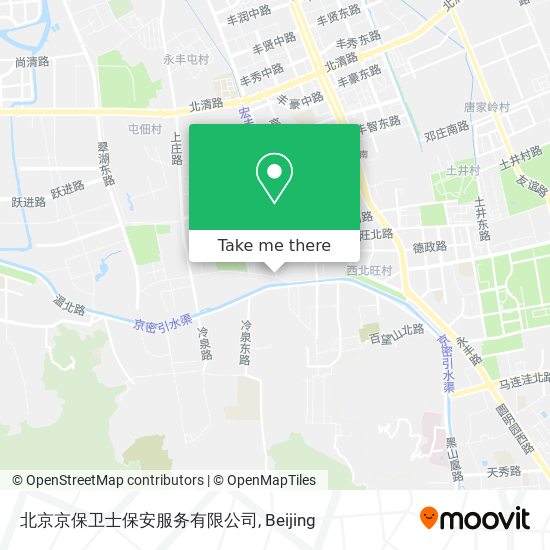 北京京保卫士保安服务有限公司 map
