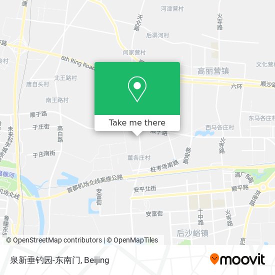 泉新垂钓园-东南门 map