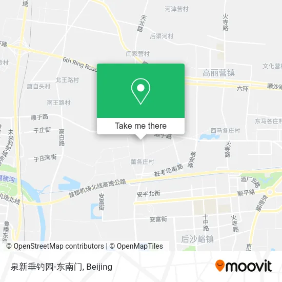 泉新垂钓园-东南门 map