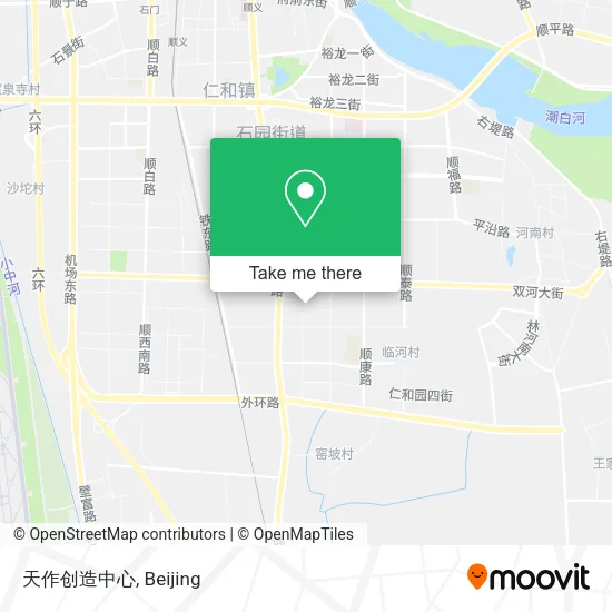 天作创造中心 map